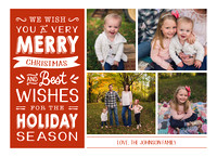 2015 Holiday Card Samples